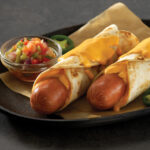 Bahama Mama® Cheddar Beef & Pork Smoked Sausage 5-1, 6 in